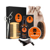 ALIVER 7pcs/set Men Beard Kit Styling Tool Beard