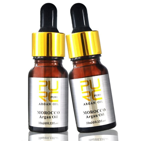 Purc Moroccan Pure Argan Oil For Hair Care 2 Pieces 10Ml