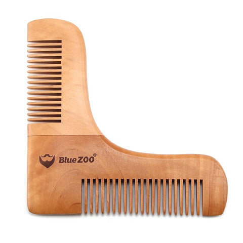 Professional Beard Shaping Comb Double