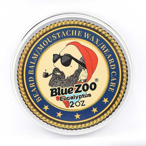 Blue ZOO Men Organic Beard Oil Balm Moustache